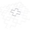 Ekena Millwork Extra Small Fowler Decorative Fretwork Wall Panels in Architectural PVC, 7 3/8"W x 7 3/8"H x 3/8"T WALP08X08FLR - alternate 5